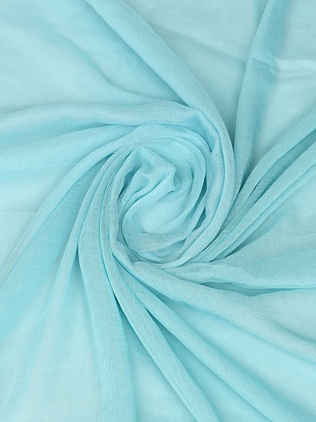 Ada Hand Embroidered Sky Blue Cotton Lucknowi Chikankari Unstitched Suit Piece 01A964841