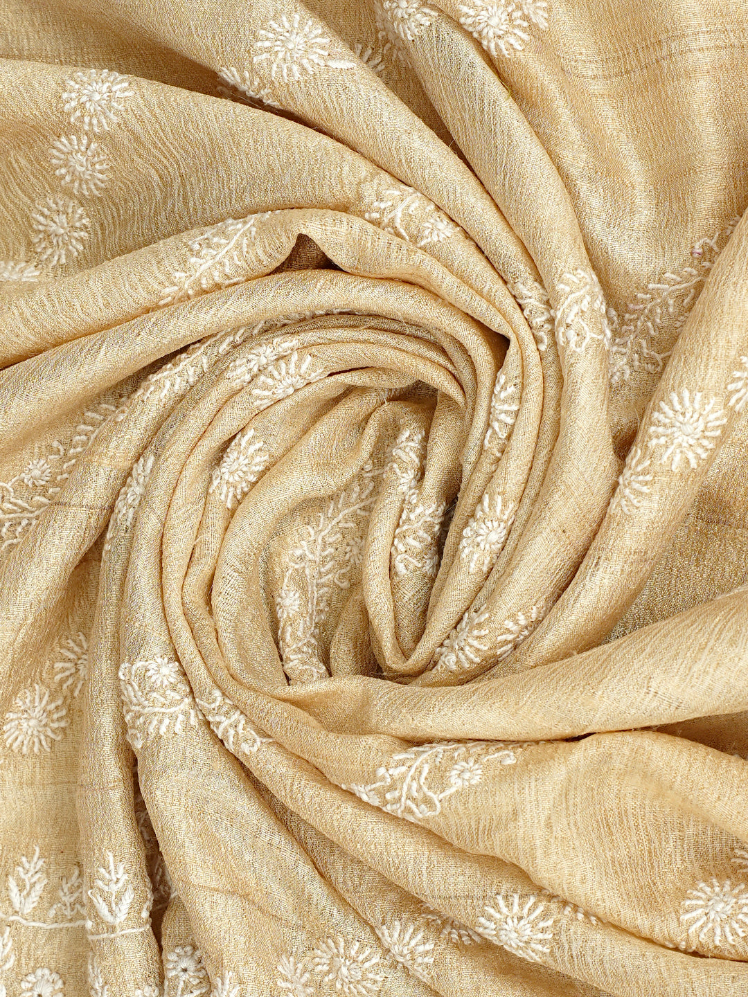 Ada Fawn Tussar Silk Dupatta_4