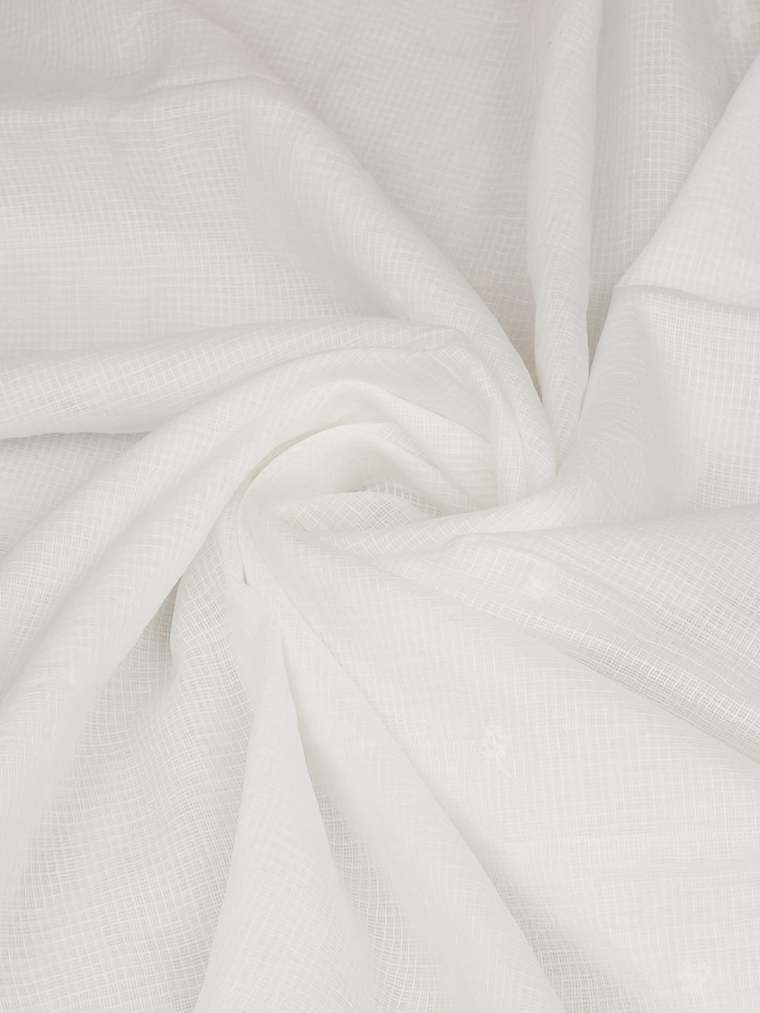 Ada Hand Embroidered White Kota Lucknowi Chikankari Dupatta 01A1001577
