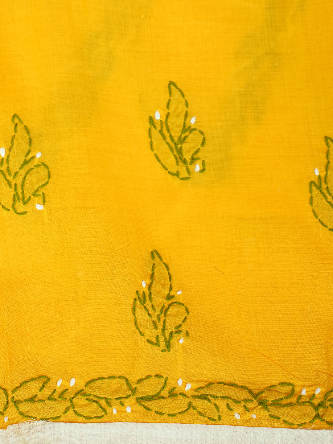 AdaHandEmbroideredYellowCottonLucknowiChikankariUnstitchedSuitPieceWithChiffonDupatta01A905667_6
