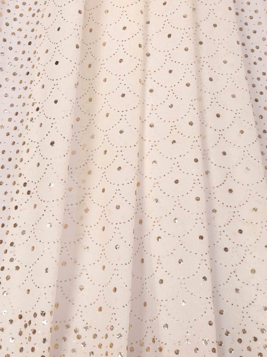 Ada Hand Embroidered White Pure Georgette Lucknowi Chikankari Dupatta with Muqaish Work A585694