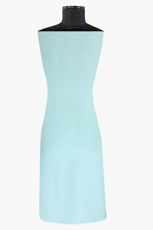 Ada Hand Embroidered Sea Green Crepe Lucknowi Chikan Unstitched Suit Piece With Muqaish Work-A134006