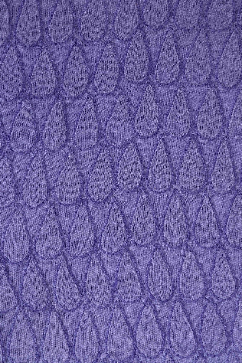 Ada Hand Embroidered Mauve Cotton Lucknowi Chikan Unstitched Suit Piece–A100187