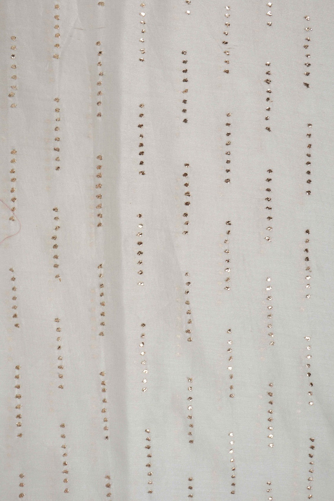 Ada Hand Embroidered Cream Chanderi Lucknowi Chikankari Kurta/Jacket With Muqaish Work A597292