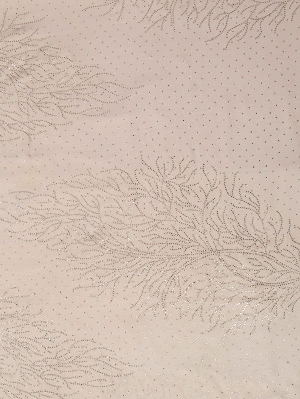 Ada Hand Embroidered White Pure Georgette Lucknowi Chikankari Saree/Blouse with Muqaish Work A604516