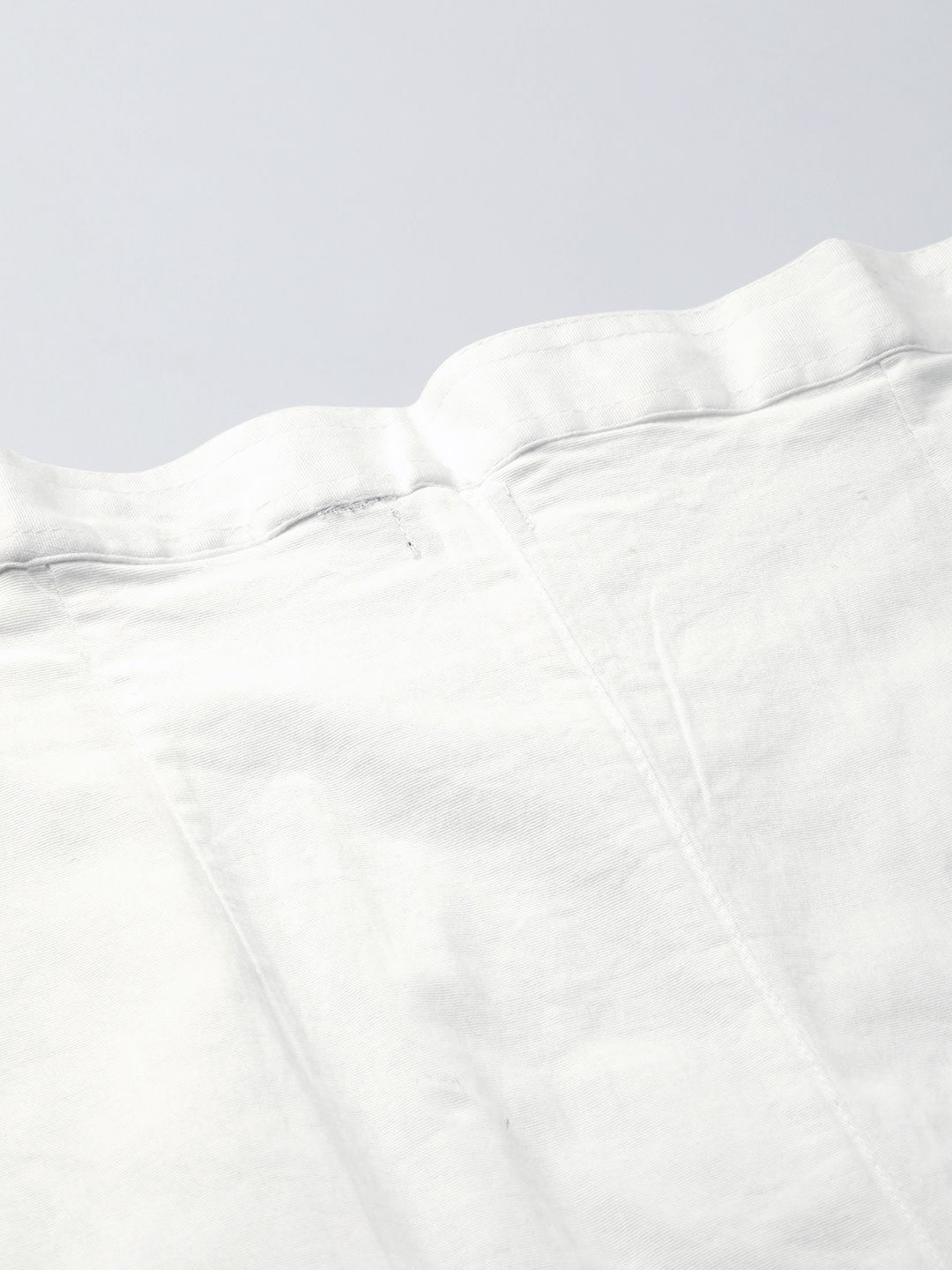 Ada Hand Embroidered White Cotton Lucknowi Chikankari Pant A116120