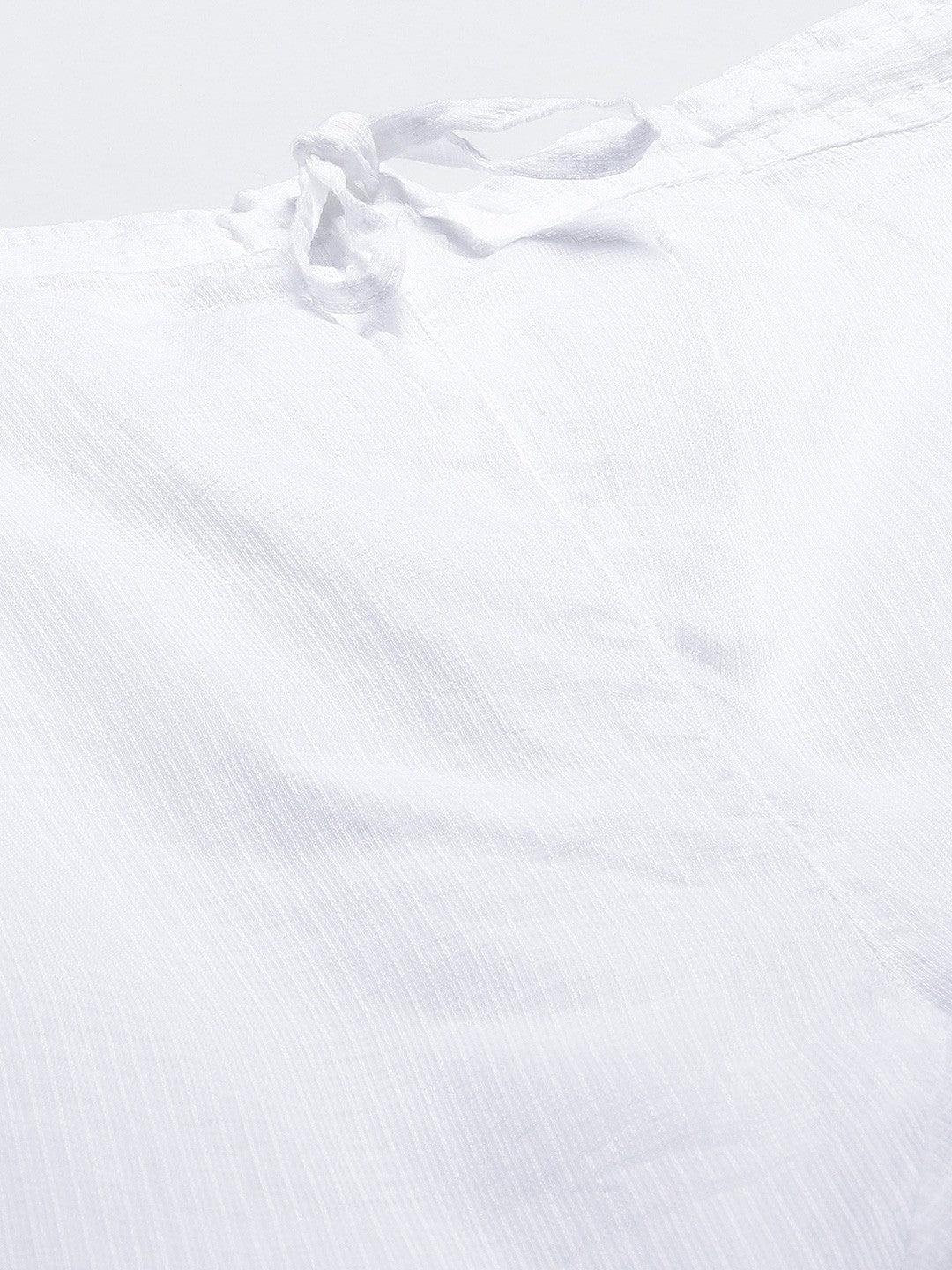 Ada Hand Embroidered White Kota Lucknowi Chikankari Palazzo A711135