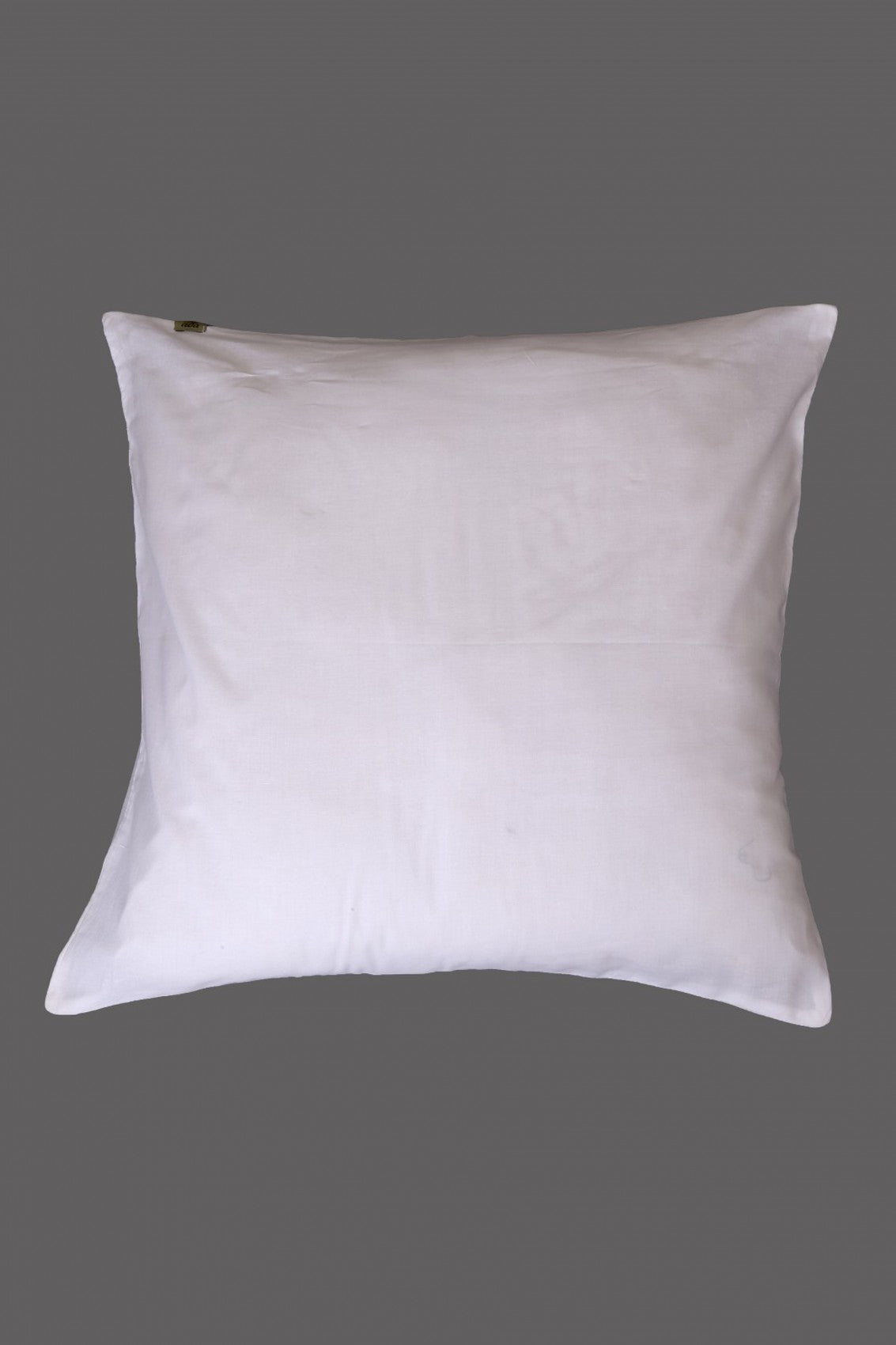 Ada Hand Embroidered White Cotton Lucknowi Chikankari Cushion Cover Set Of 5 A422674