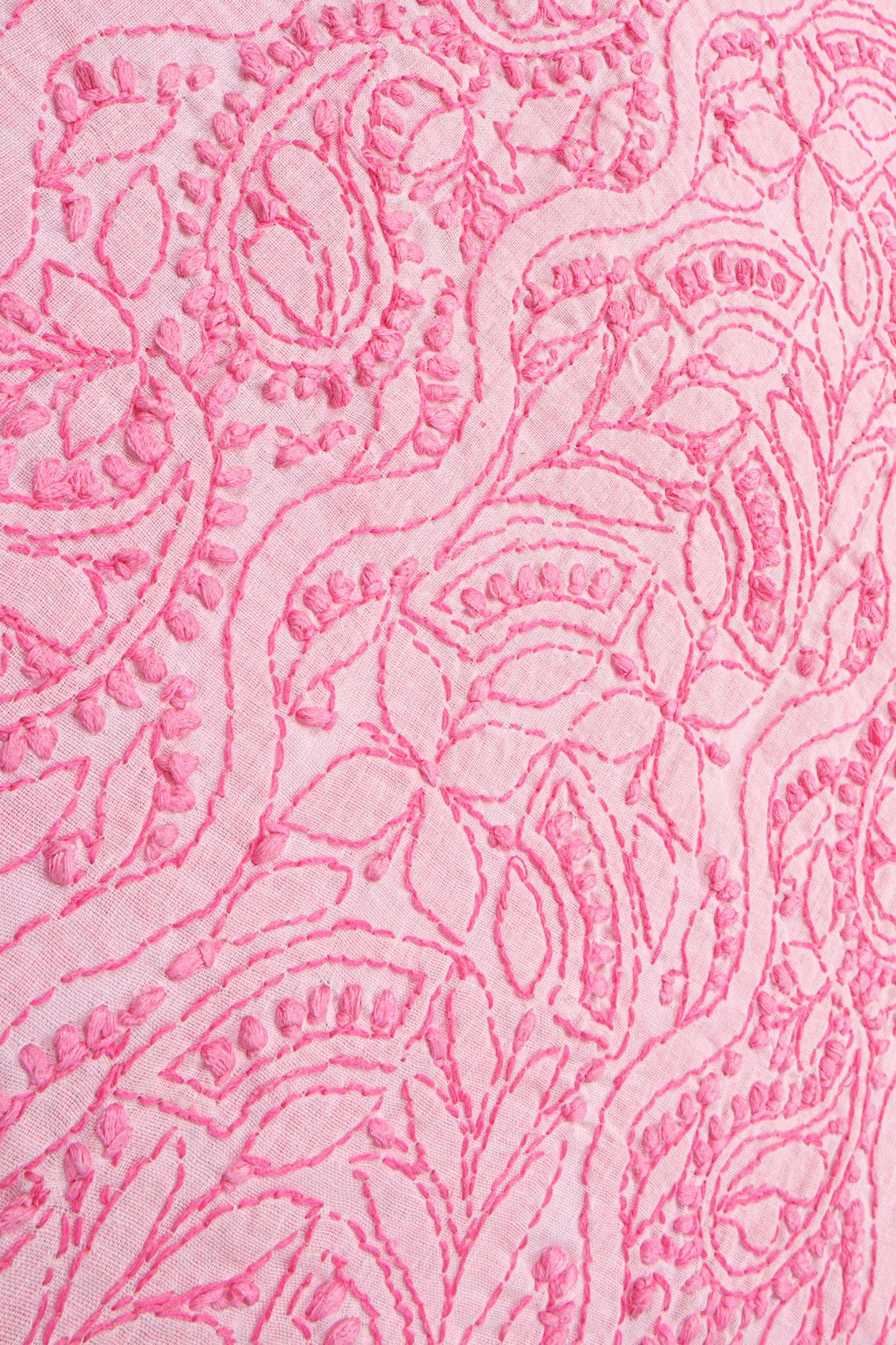 Ada Hand Embroidered Baby Pink Cotton Lucknowi Chikankari Unstitched Suit Piece A579182