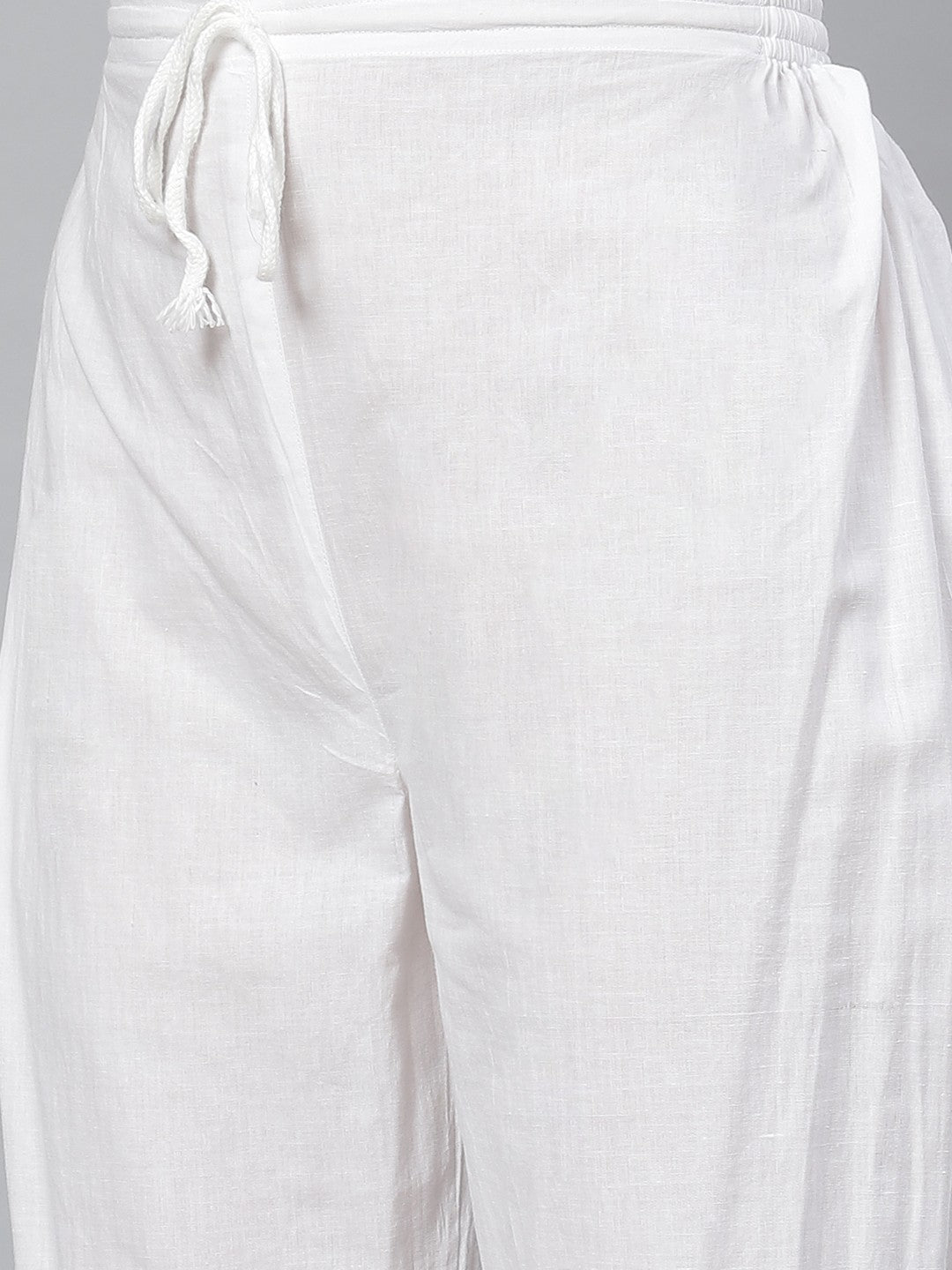 Ada Hand Embroidered Pink And White Georgette Lucknowi Chikankari Kurta Set With Slip A811114