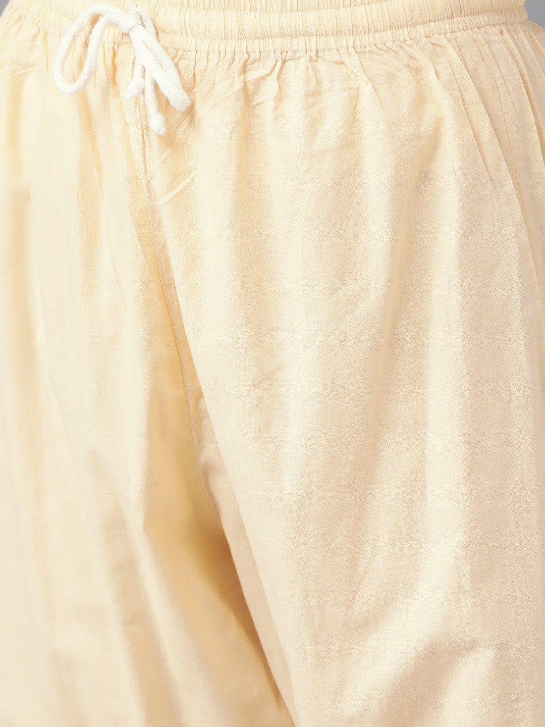 Ada Hand Embroidered White/Fawn Georgette Lucknowi Chikankari Kurta Set A811177