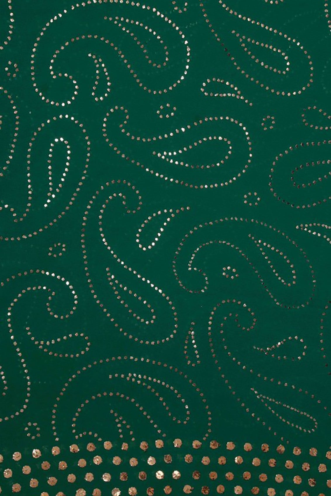Ada Hand Embroidered Teal Green Pure Georgette Lucknowi Chikankari Dupatta With Muqaish Work A607678